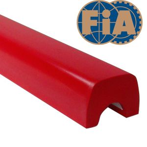 FIA Käfig Schutzpolsterung  45-50 mm Rot