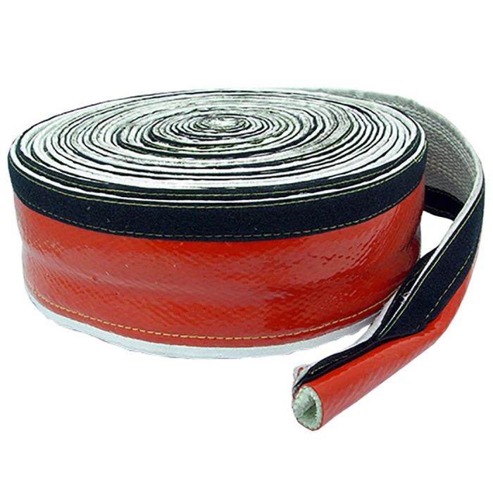 Silicone Red Heat Insulation Strip Sleeve High Temperature